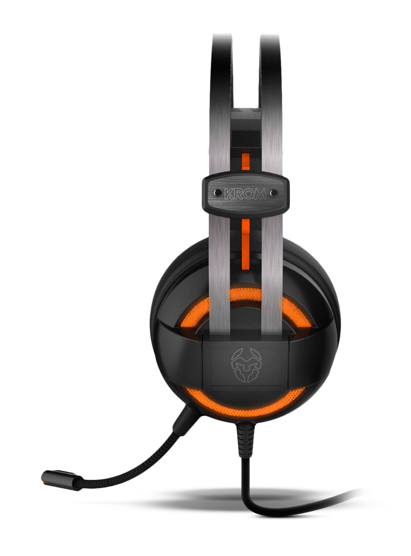 Auricular Gaming KROM Kode 7.1 Virtual Cascos con Microfono Pc Ordenador Juegos
