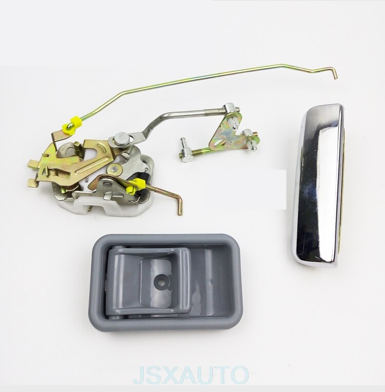 Excavator Cab door lock Lock cylinder outer handle inner grip Excavator Accessories For Kobelco SK350 250 210 130 140 200-8-6e