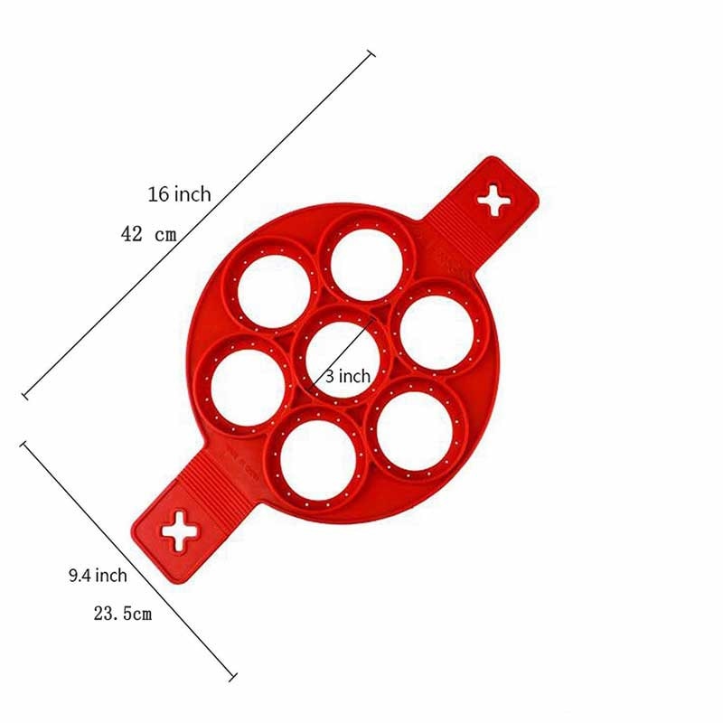 Silicone Pancake Maker Egg Ring Maker Nonstick Easy Fantastic Egg Omelette Mold Kitchen Gadgets Cooking Tools flip cooker