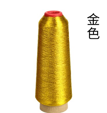 Rollo de hilo de seda dorado y plateado para costura pagoda, rollo de 150g, 3600m, para accesorios de costura de sastre 1190: 7 golden