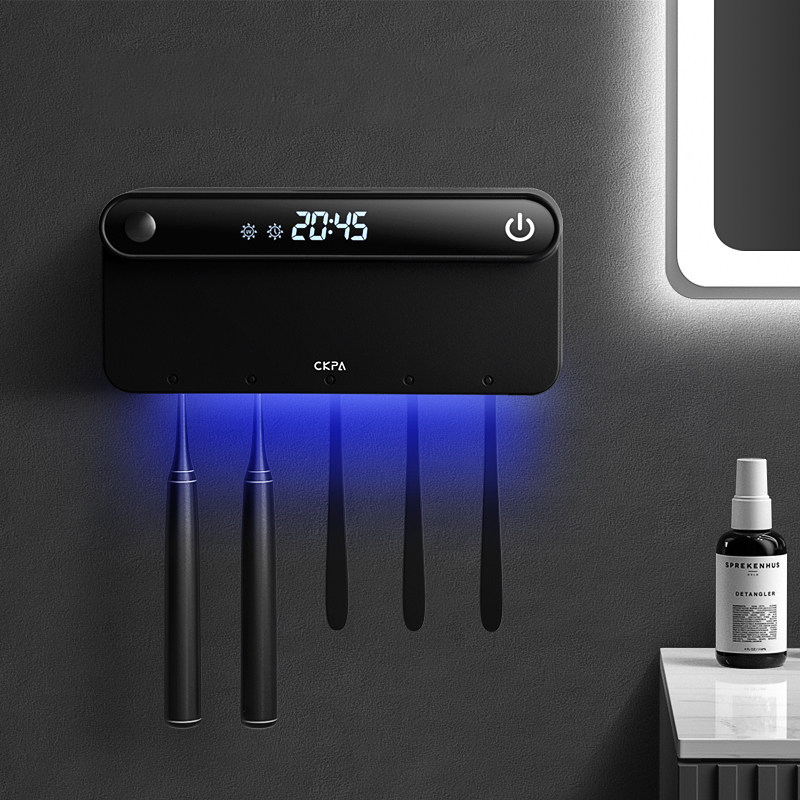 AHAWILL UV Toothbrush Holder LED Display Wall Moun... – Vicedeal