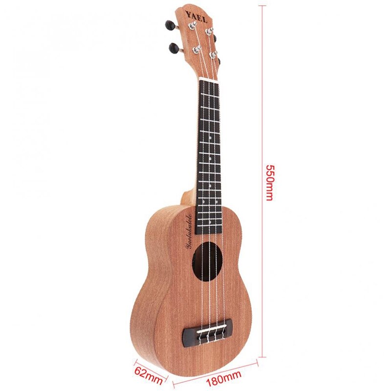 21 Inch Ukelele Akoestische Gitaar Sapele Hout Ukulele Hawaii 4 Snarige Gitaar