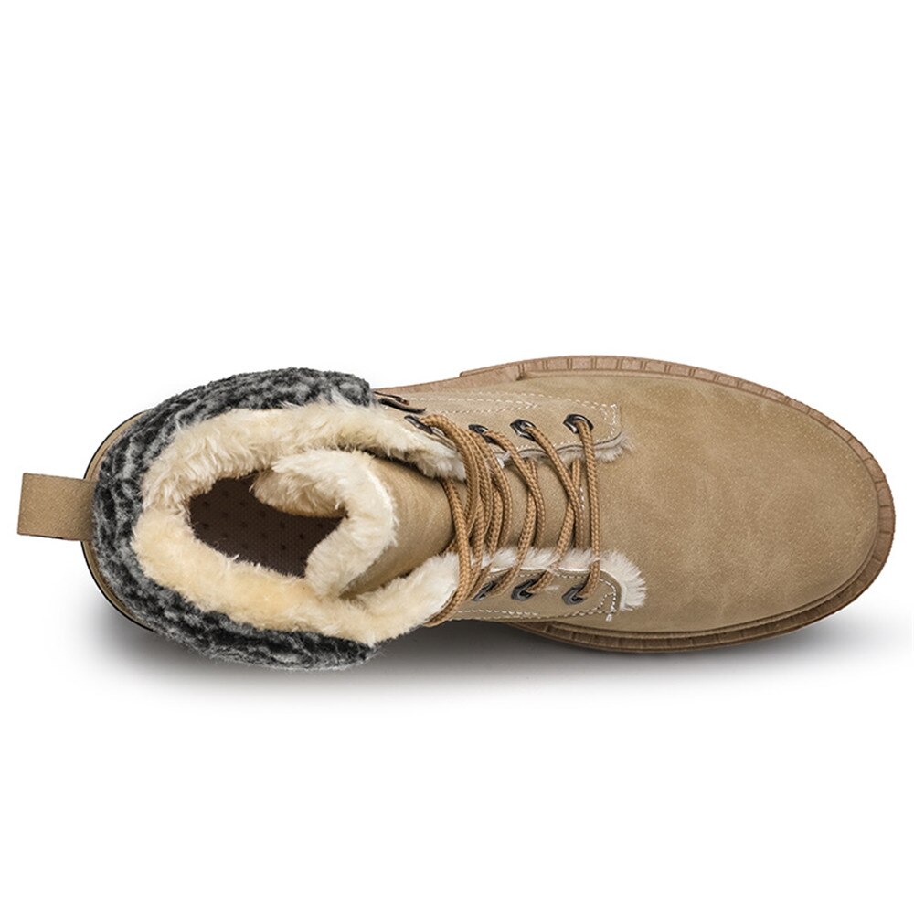 Winter heren martin laarzen, koreaanse herenlaarzen, casual en zachte katoenen laarzen, herenschoenen, warme sneeuwlaarzen