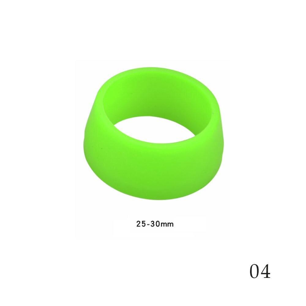 Mountainbike zadelpen rubberen ring stofhoes fiets siliconen waterdichte fiets zadelpenhoes beschermende fietsaccessoires: Groen s