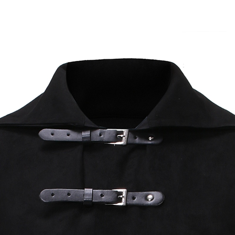 Men's Gothic Tuxedo Vest Medieval Vintage Sleeveless Steampunk Victorian Suit Vests Male Halloween Party Retro Cosplay Trench