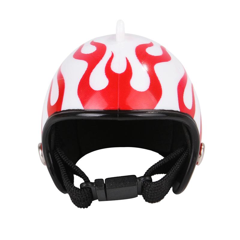 1 unidad, casco divertido para mascotas, aves, gallinas, casco, equipo de protección, sol, lluvia, casco, accesorios de disfraces, suministros para mascotas: pattern 01