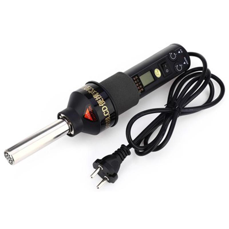 220V 450W Mini Warmte Gun Power Heteluchtpistool Portable Houvast Elektrische Air Krimpen Diy Embossing Drogen verf Us/Eu Plug
