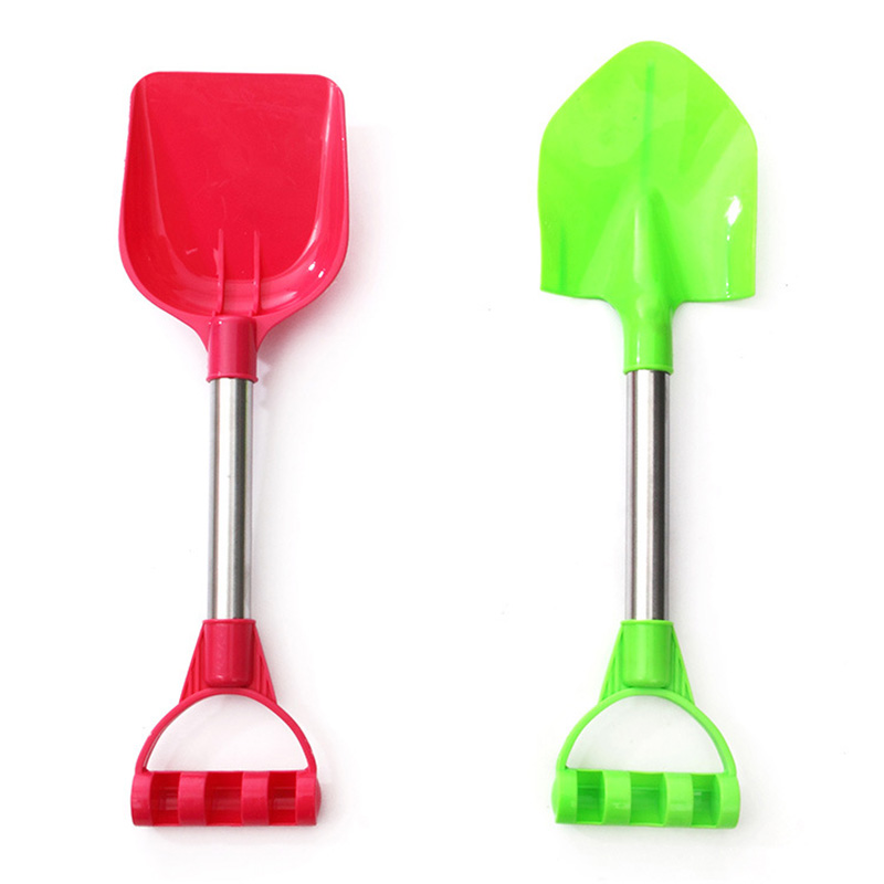 Stainless Steel Children&#39;s Snow Shovel Children&#39;s Beach Shovel With Stainless Steel Handle Be Used For Rake Dig Pile Mold Toys