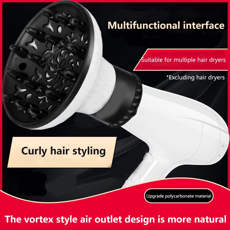 Universele Föhn Diffuser voor Krullen en Föhnen Elektrische Kappers Droger Styling Tools Verstelbare Blower Wind Cover