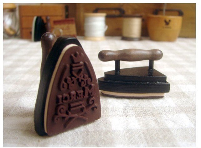1 Teile/paket Neue Nette Jahrgang Eisen bilden Französisch Merci Klare Stempel DIY Holz Briefmarken