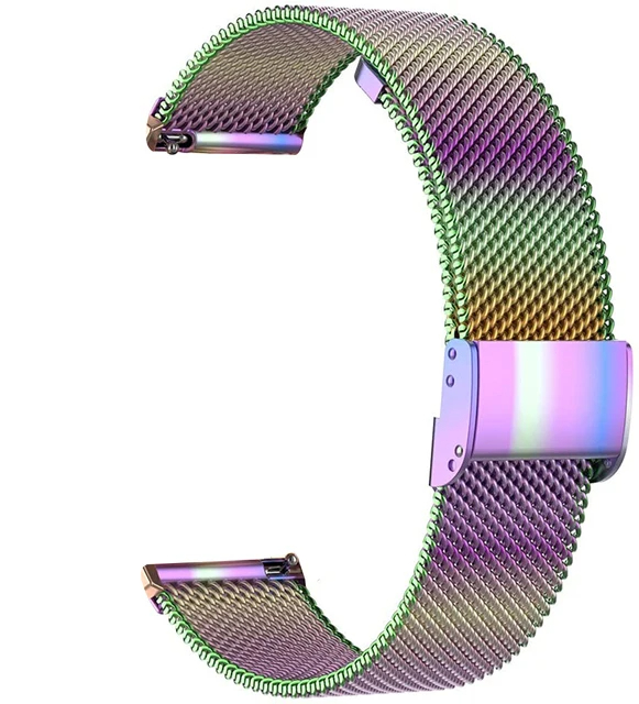 Correa de Metal para Omega X Swatch Joint MoonSwatch, pulsera de acero inoxidable de 20mm, accesorios de repuesto para pulsera de negocios: Rosa verde