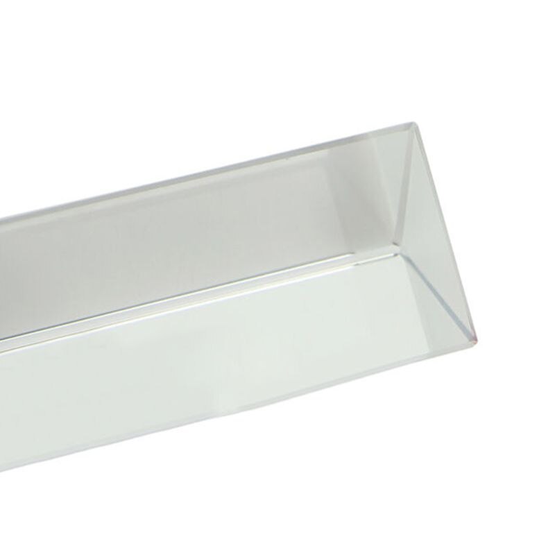 Prisme Triangulaire En Cristal Optique 10x3x3cm - Arc-en-Ciel Pour Expériences Physique Et Photographie