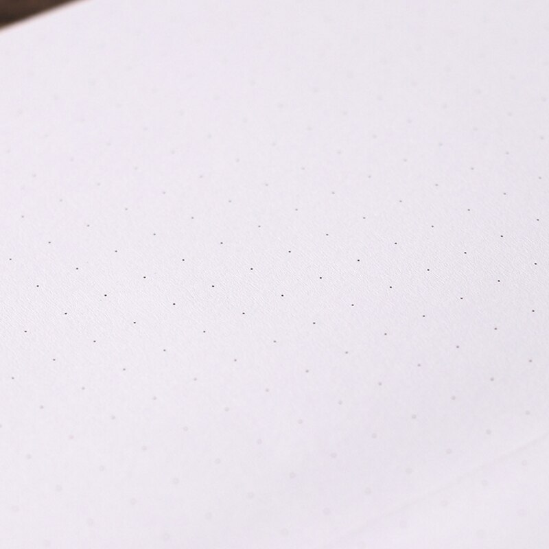 10books/pack Simple Retro Notebook blank&amp;dot&amp;Transverse line Mini Kraft Paper Notepad for Kids Student: dot