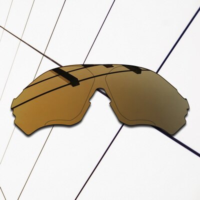 EOS Polarisierte Ersatz Linsen für Oakley EVZero Palette Sonnenbrille-Sorten Farben: Bronze Gold