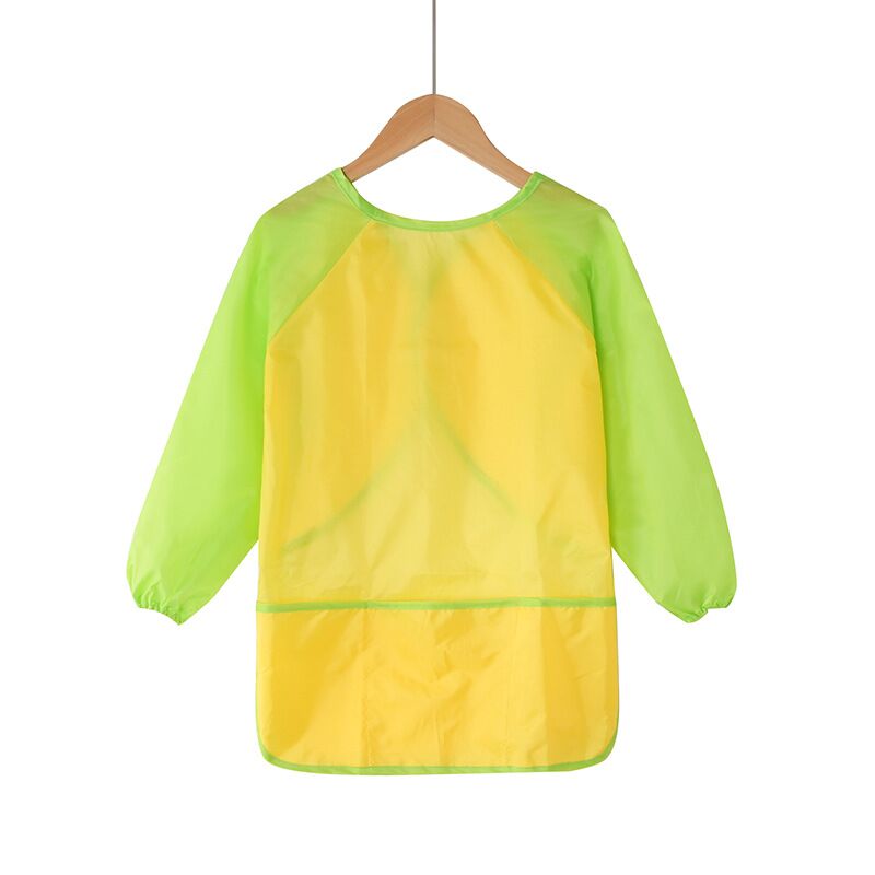 Leuke Baby Slabbetjes Waterdichte Lange Mouw Schort Kinderen Voeden Kiel Bib Burp Kleding Zachte Eten Peuter Kleding
