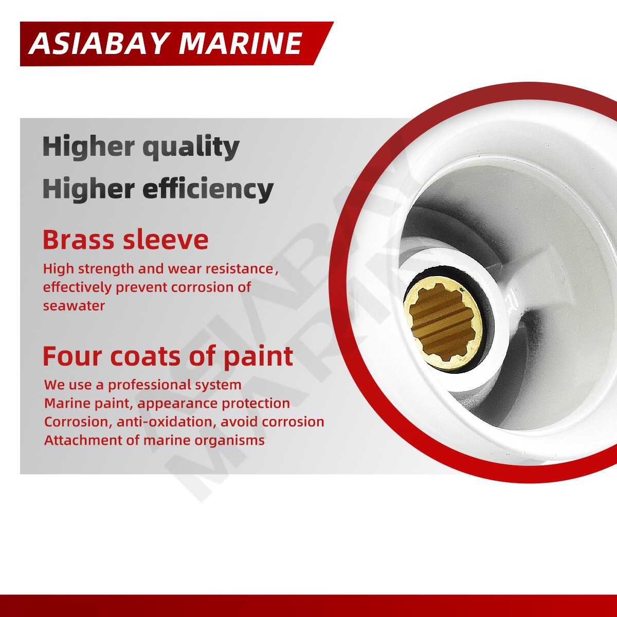 Outboard Propeller For Yamaha 20hp 25hp 30hp 9 7/8*12 Boat Motor Aluminum Alloy Screw 3 Blade 10 Spline Ship Marine Engine Part