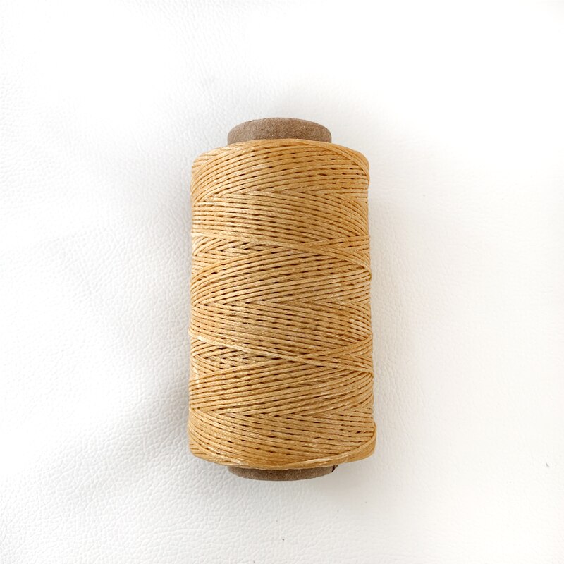 Basisfarver serie flad vokstråd 250m 150d fladsyede vokslinje håndlavet gør-det-selv til læder 1mm fladvokset synylontråd: Bense