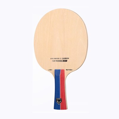 LOKI RXTON 1 Carbon Table Tennis Blade 7 Layers Offensive Children Pingpong Racket for Club Training: Long handle