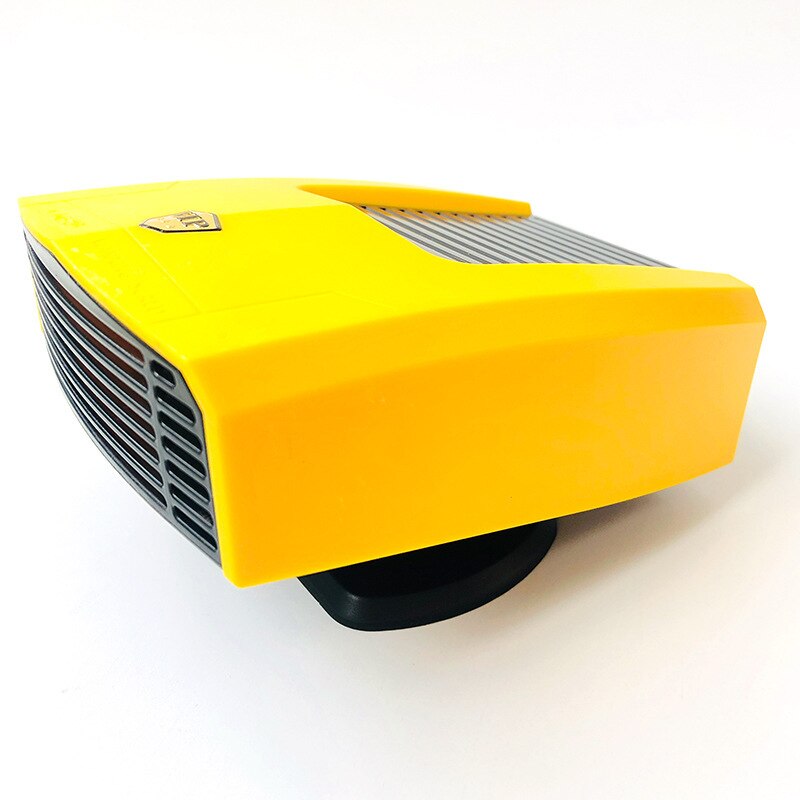 12V24V portable car heater with on-board heater defrosting Warm Air Blower: YELLOW