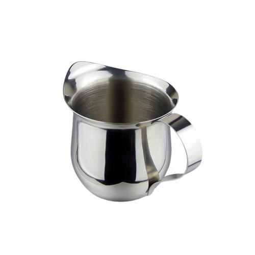 80% Sales! Cappuccino Coffee Pot Stainless Steel Latte Milk Mug Pointed Mouth Milkshake Cup: 60ml