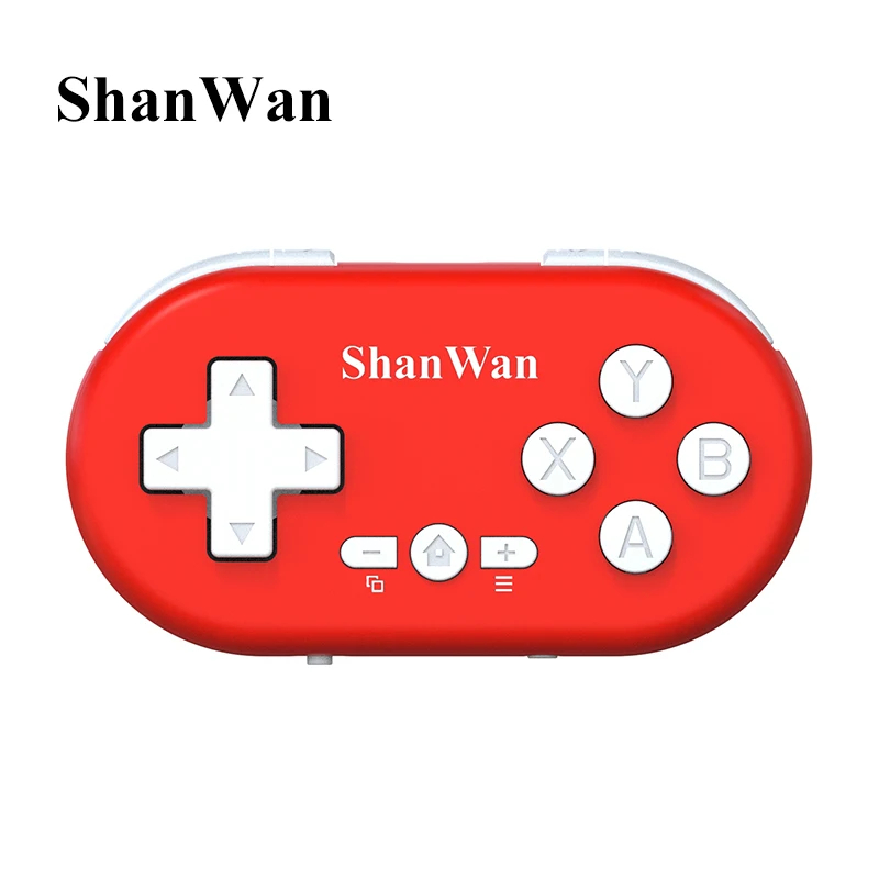 Shanwan – Mini contrôleur de jeu léger sans fil, Bluetooth, à collectionner, Portable, multi-plateforme, connectivité sans fil, nouveauté 2024: green