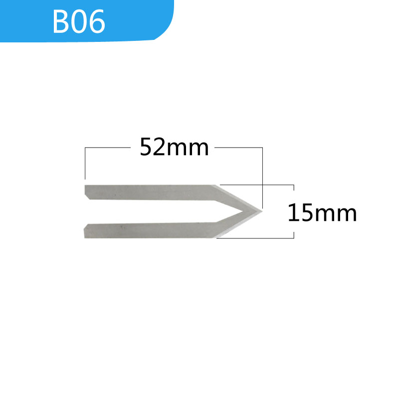 Lame de coupe chaude pour corde en tissu, couteau chauffant électrique, accessoires de coupe, couteau à rainurer en mousse, lame droite pour couper le Nylon: Grey