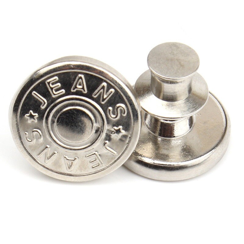 Broche de pantalon rétractable pour Jeans, boutons en métal détachables, bouton rétractable, boucles sans couture, ajustement parfait, réduit la taille: H