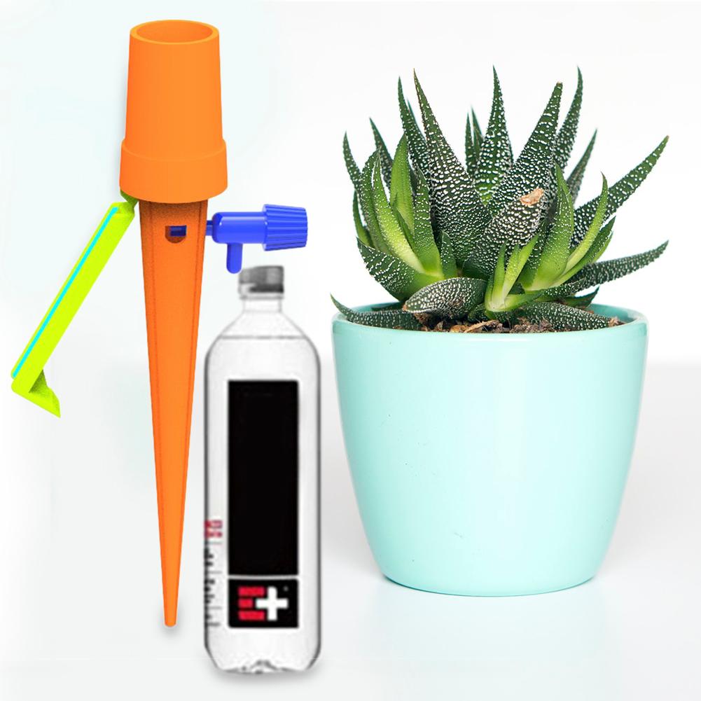 Auto Drip Irrigation System Ajustable Self-Contained Dripper Spike Kits Household Garden Flower Planting Tools Automatic Water
