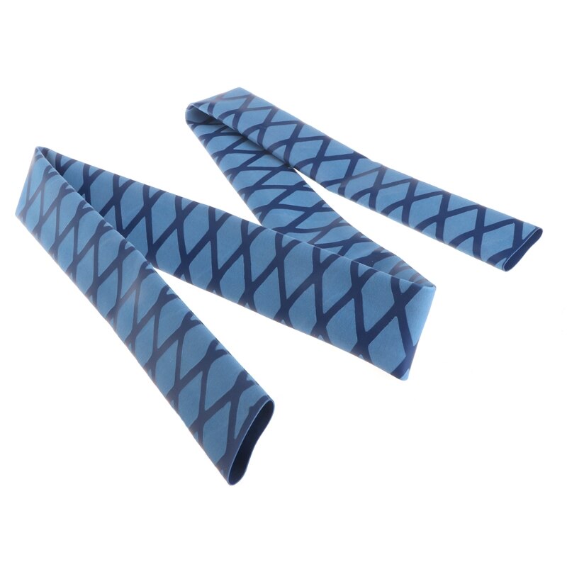 1m hengels antislip statische handgreephoes krimpkous rubber zweetabsorberend: Blauw