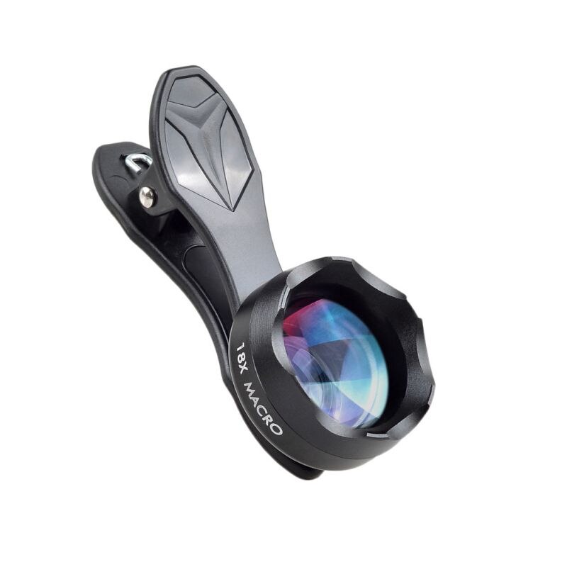 Cellphone External Macro-Lens, 1-3 Cm 18X High Definition Shooting Macro Lenses Smart Phone