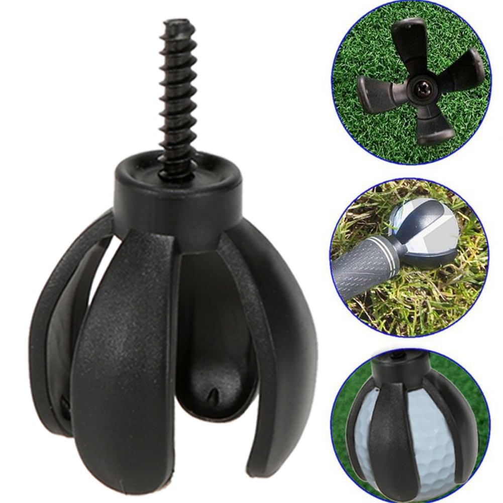 Golf Ball PickUp 4 Mini Putter Open Pitch Golf Ball Collector Retriever Grabber Claw Sucker Tool Golf Accessories