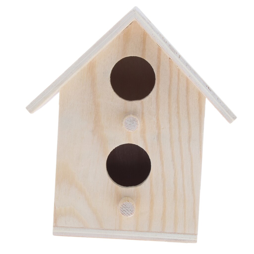 Photo inspiration: Picture Idea: Birdhouse Cage Rough Wood Perch Hut Wooden Cab