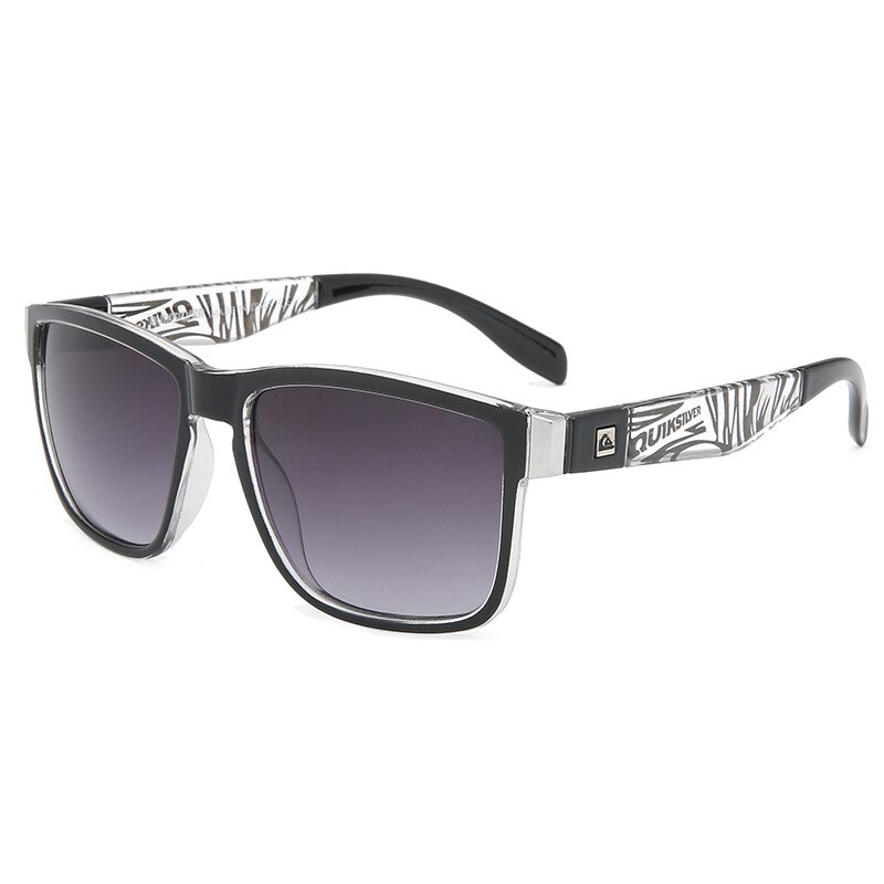 QS056 Klassieke Sport Zonnebril Mannen Vrouwen Strand Vissen Zonnebril Populaire Vierkante Glazen UV400