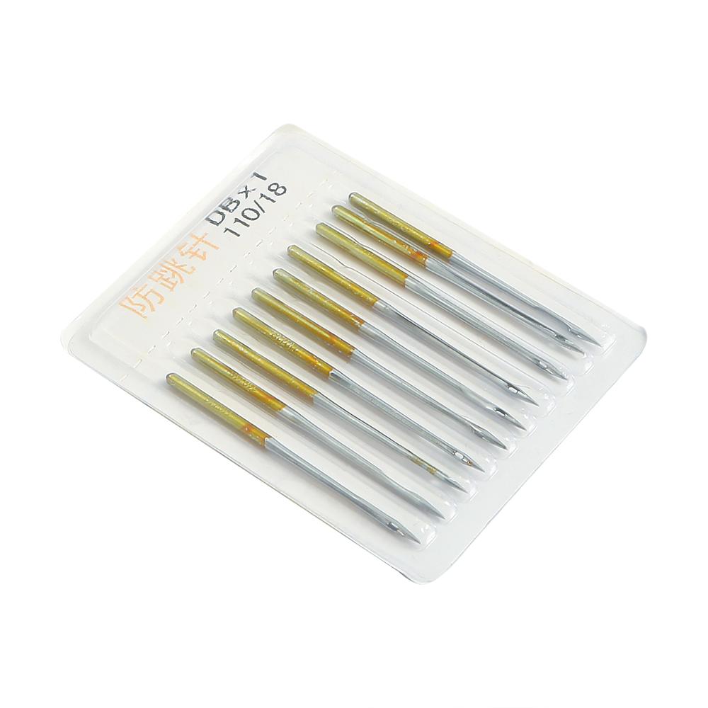 Sy strækstof anti-spring nåle elastisk stof symaskine tilbehør nålestifter husholdnings syværktøj 10 stk/sæt 38mm