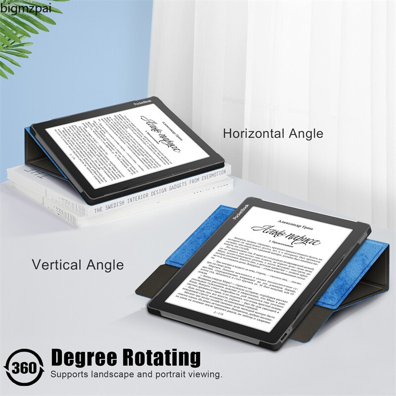 For Pocketbook InkPad Lite PB970 Case Smart Rotate Cover Multi-Angle Shell Funda For Pocketbook 970 Ereader 9.7" Case Auto-Sleep