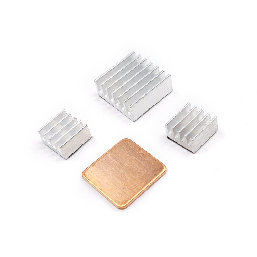 40 Pcs Raspberry Pi Heatsink Kit High Performance Aluminium Heatsink Voor Raspberry Pi B B + 2 En 3, heatsink Koper Pad Shims