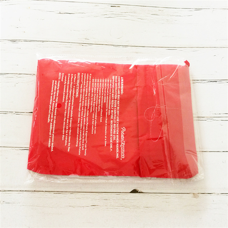 Washable Potato Cooker Bag Steam Pocket Microwave Baking Potatoes Bag Kitchen Gadgets Baking Tool: Default Title