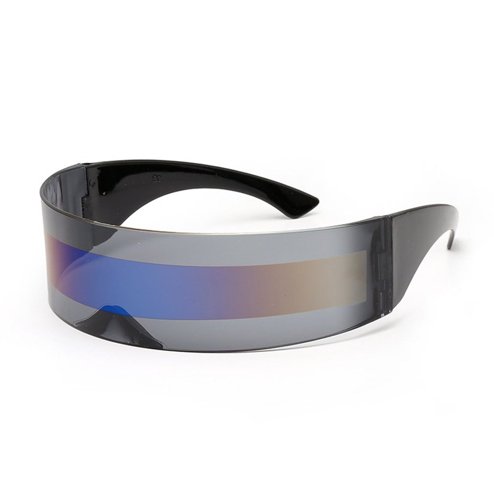 1PCS Fancy Party Festival Sunglasses Hip Hop Unique Punk Roy Purdy Funny Shades Top Goggles Oversized: Black