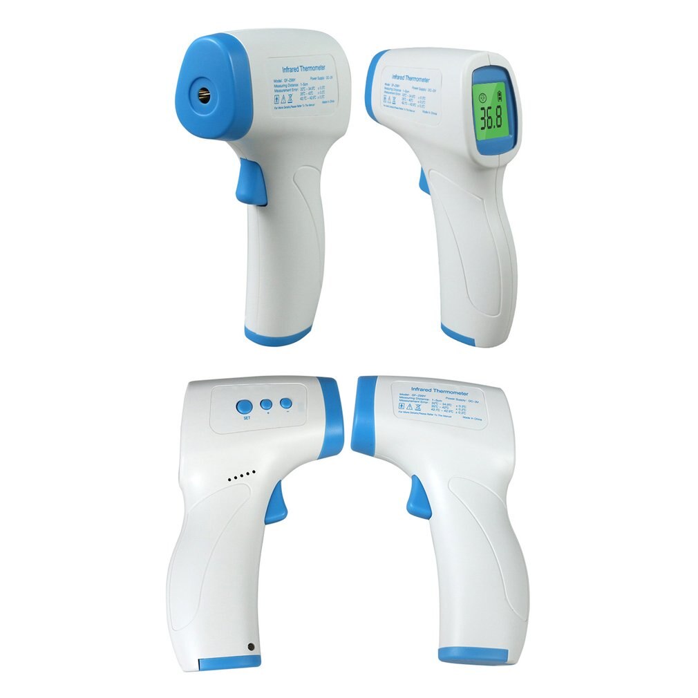 Lcd Display Forehead Thermometer Infrared Digital Lcd Body Temperature Measurement Body Fever Ir For Family