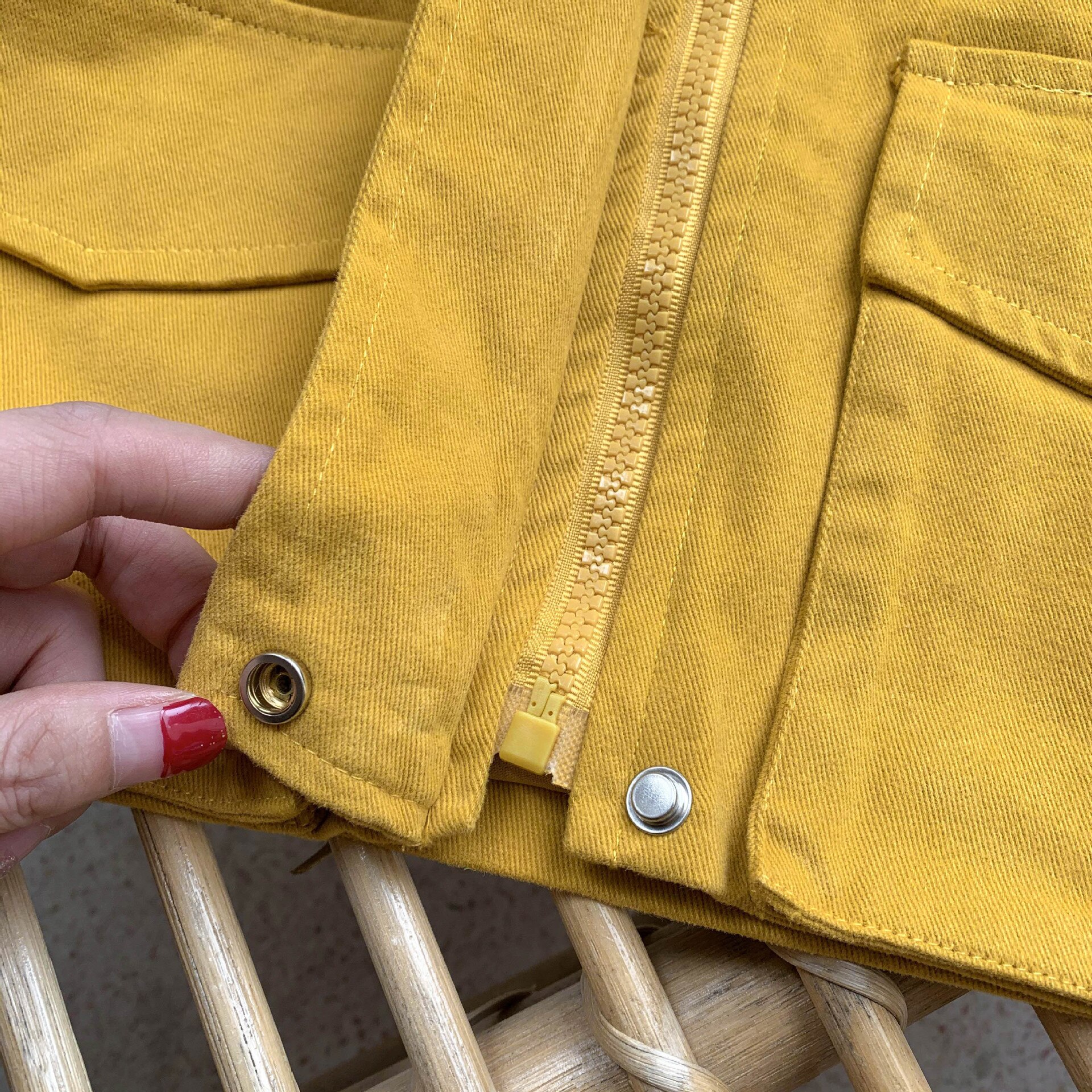 Jesień chłopcy i dziewczęta kreskówka luźne stoisko kołnierz kurtki ponadgabarytowe moda żółty znosić płaszcze 1-6Y