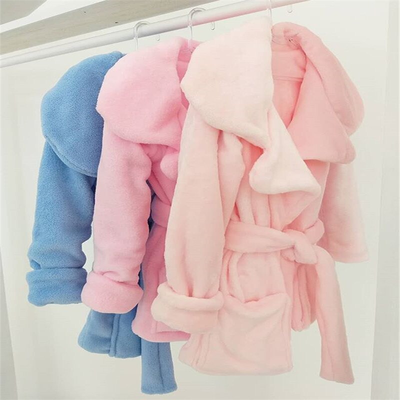 Pijamas Nachtkleding Kinderen Herfst Winter Badjas Warm Flanel Gewaden Baby Kleding Undefined Pijama Bebe Детская Пижама