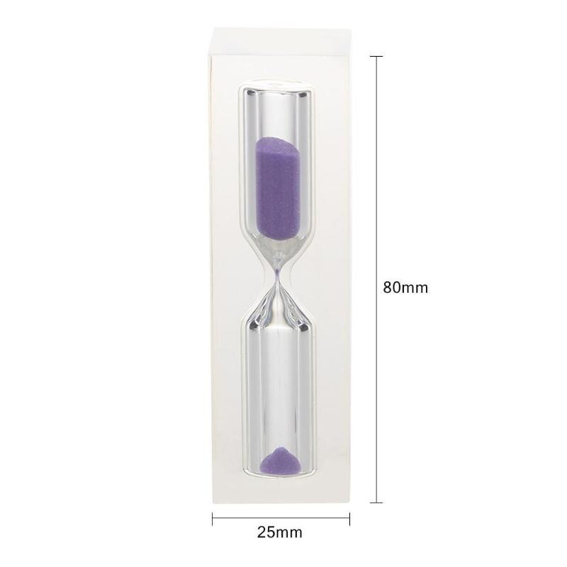 3 min krystal timeglas timere sandglas sand ur børn fødselsdag håndværk hjemme ornament stue indendørs dekoration