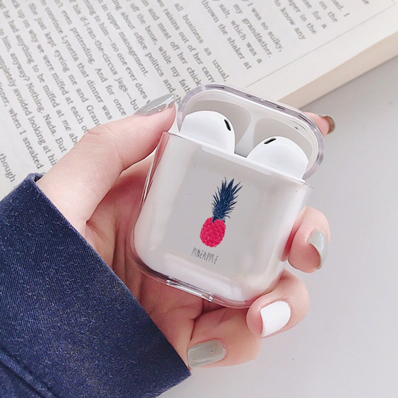 Case for airpods Cute Earphone Case For AirPods Cover Cartoon Wireless Earphone Accessories for Apple Airpods Soft Case Bag: I200354