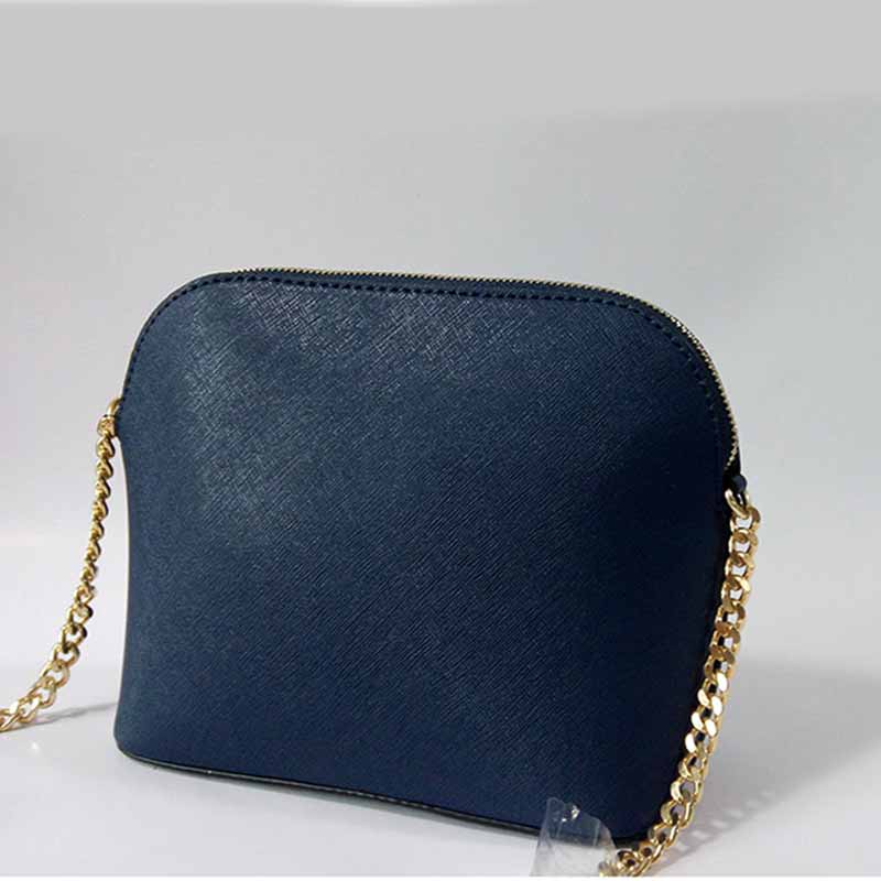 neue Süße Dame Hülse tasche trompete muschel tasche Bote tasche kette frauen schulter tasche: Tiefe Blau
