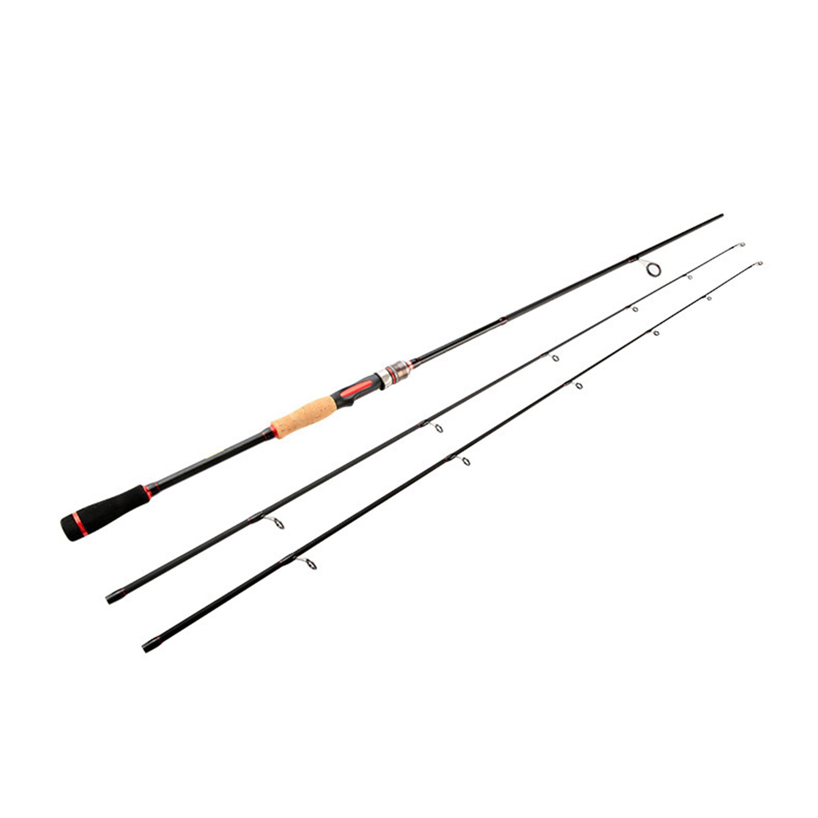 2.1M Fishing Pole, Adults Carbon Spinning Rod Casting Rod Fishing Equipment for Men Women Arrivals: B