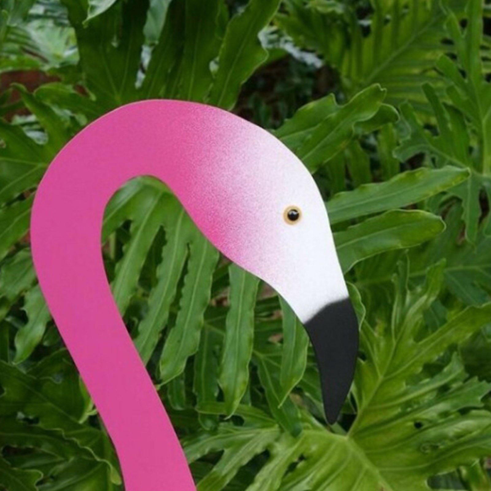 Trädgård flamingo vindindikator nyckfull roterande fågelskulptur helt underbar unik dynamisk fågelträdgård dekoration