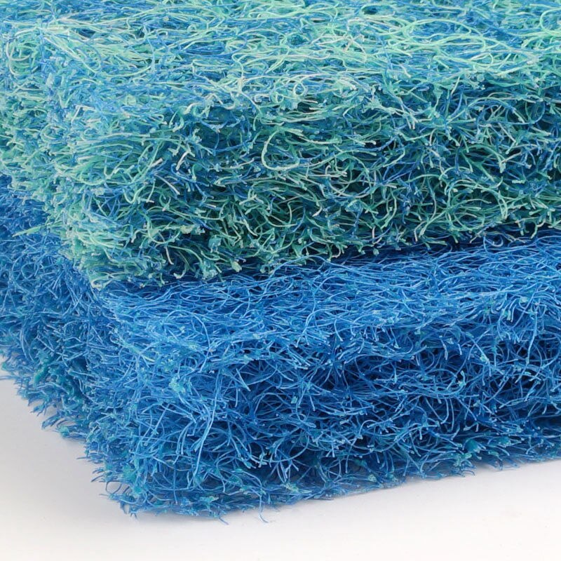 Blue White Fish Pond Rattan Cotton Filter Cotton Biochemical Cotton Aquarium Filter Rattan Cotton Thick Thread Cotton
