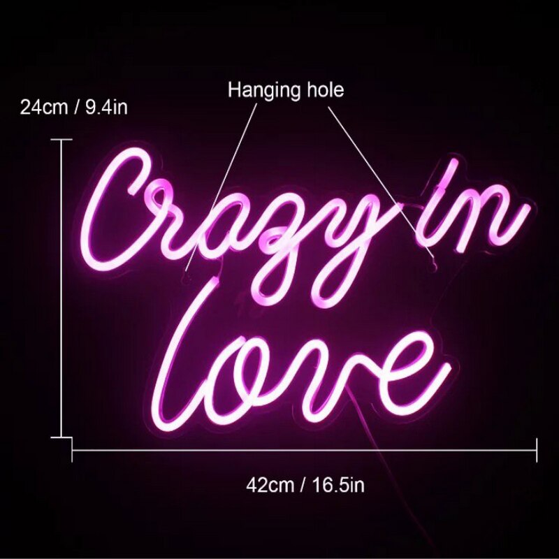 Wanxing Neon Led Neon Teken Collectie Van Best Verkopende Producten Grappige Woorden Bier Neon Light Led Decoratie Room Decor usb Power: J