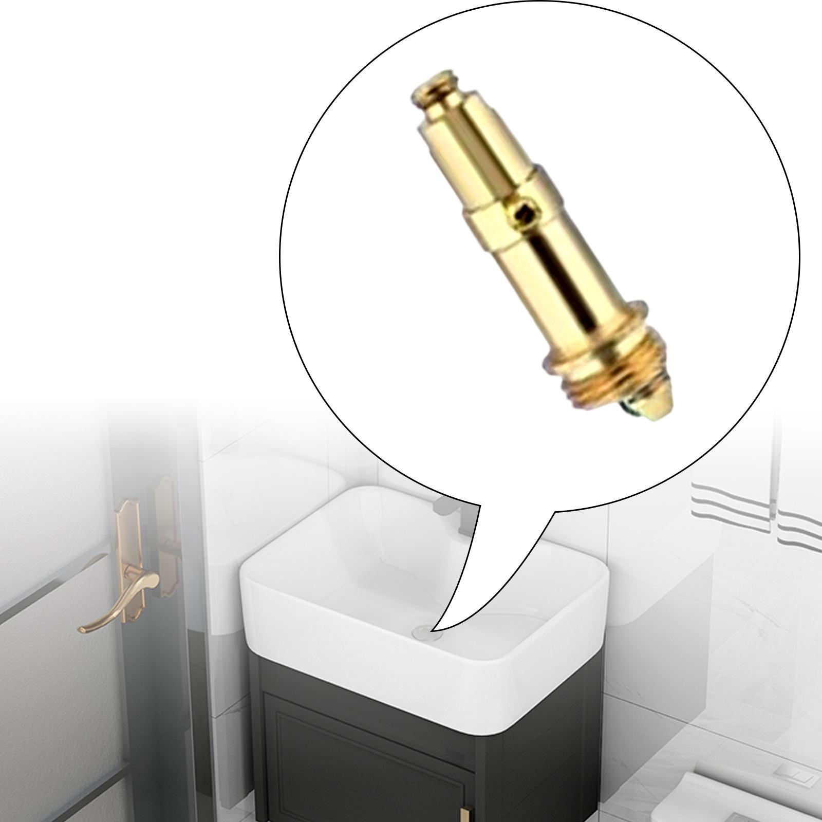 Chrome Bath Sink Plug Replacement Adjustable Bolt Seal Detachable Basin Plug for Bathroom Sinks Kitchen Fixtures Home Plumbing: 28mm bolt