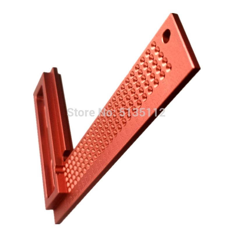 Precision Woodworking Scribe Aluminum Hole Scribing Gauge Carpenter Scriber Marking Device T-200 T-160 L Shape square Ruler